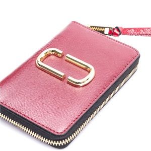 Marc Jacobs Red and Black Wallet